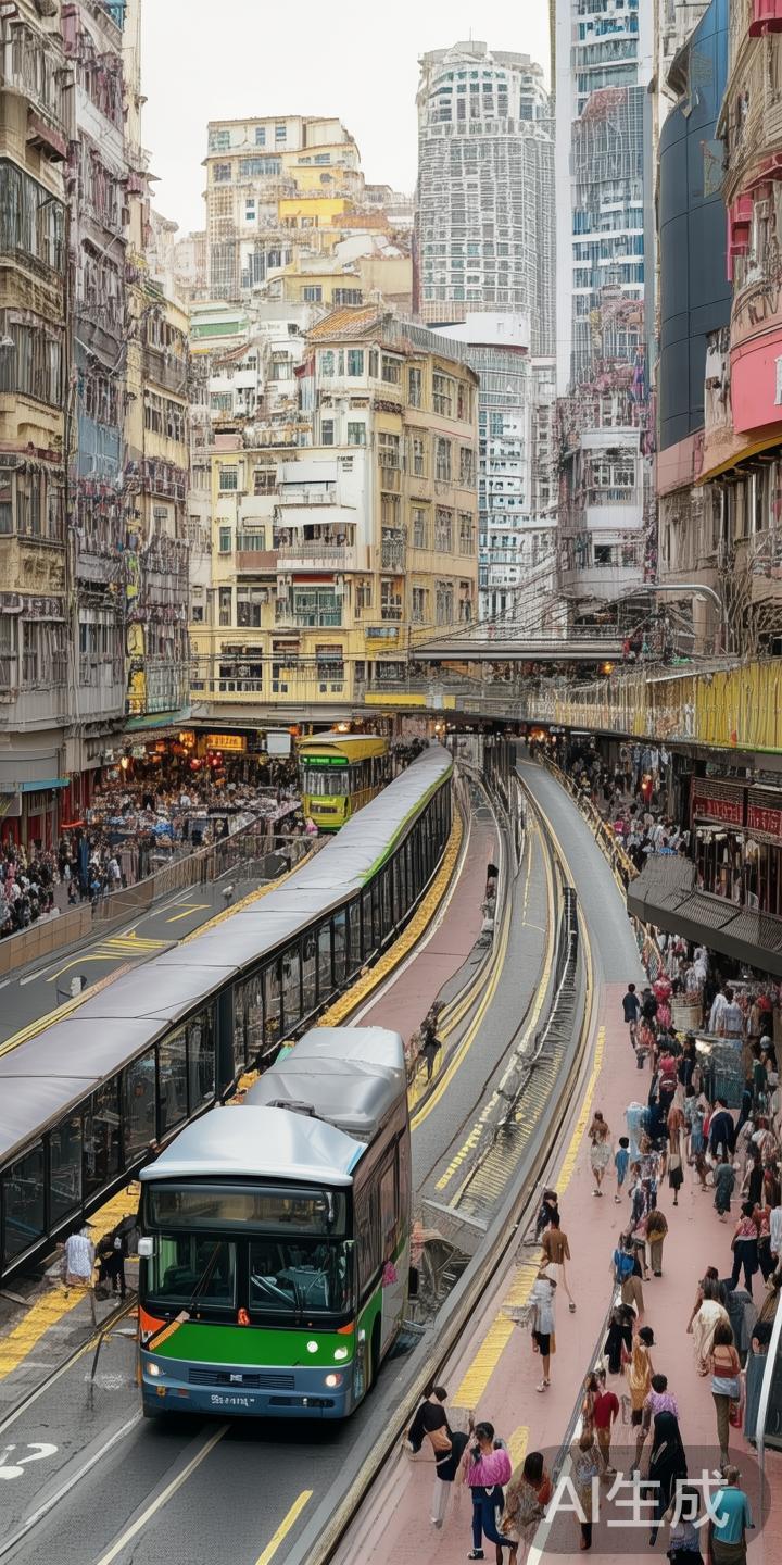 人口密集区之间的便捷交通方案
在澳门，公共交通系